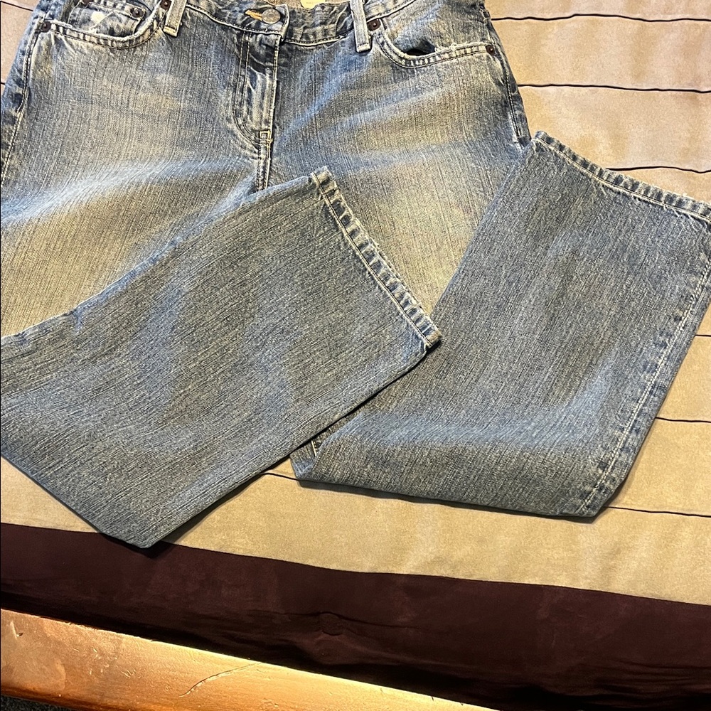 J. Crew Women's Straight Leg Jeans - Light Blue, Size 4